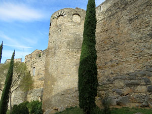 Itinerari de la Muralla. Muralles i defenses d'&egrave;poca romana (segle I aC i segle III dC)