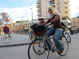 Bicicletada de Reis organitzada pel col&middot;lectiu Moute en bici