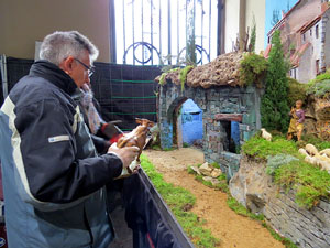 Nadal 2015 a Girona. El pessebre de l'Ajuntament