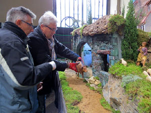 Nadal 2015 a Girona. El pessebre de l'Ajuntament
