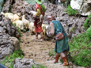 Nadal 2015 a Girona. El pessebre de l'Ajuntament