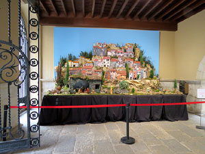 Nadal 2015 a Girona. El pessebre de l'Ajuntament