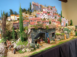Nadal 2015 a Girona. El pessebre de l'Ajuntament