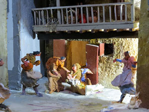 Nadal 2015 a Girona. Exposici&oacute; de pessebres a la Carbonera, organitzada per l'Associaci&oacute; de Pessebristes de Girona 