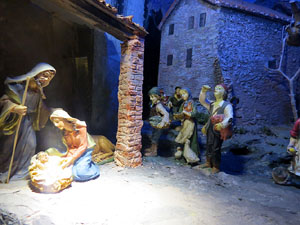 Nadal 2015 a Girona. Exposici&oacute; de pessebres a la Carbonera, organitzada per l'Associaci&oacute; de Pessebristes de Girona 