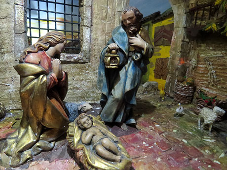 Nadal 2015 a Girona. Exposici&oacute; de pessebres a la Carbonera, organitzada per l'Associaci&oacute; de Pessebristes de Girona