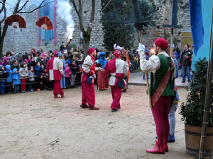 La Cavalcada de Reis 2016. El campament reial als Jardins de la Muralla
