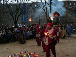 La Cavalcada de Reis 2016. El campament reial als Jardins de la Muralla