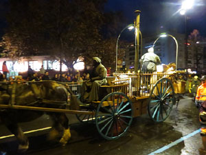 La Cavalcada de Reis 2016. Desfilada pels carrers de la ciutat, fins la pla&ccedil;a del Vi