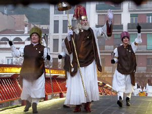 La Cavalcada de Reis 2016. Preparaci&oacute; de la Cavalcada