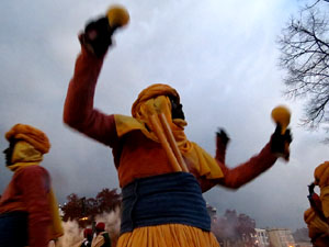 La Cavalcada de Reis 2016. Preparaci&oacute; de la Cavalcada