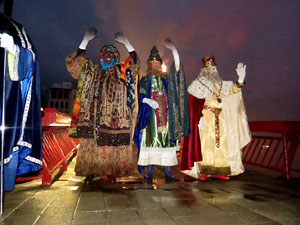 La Cavalcada de Reis 2016. Preparaci&oacute; de la Cavalcada