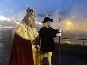 La Cavalcada de Reis 2016. Preparaci&oacute; de la Cavalcada