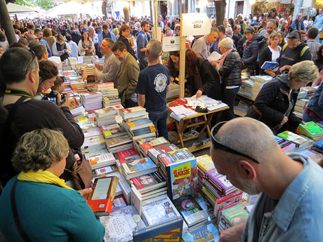 Festivitats i esdeveniments. Sant Jordi 2016 a Girona