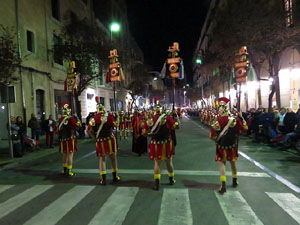 Setmana Santa 2016 a Girona. Process&oacute; del Sant Enterrament