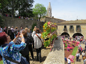 Temps de Flors 2016. Diversos espais del Passeig Arqueol&ograve;gic