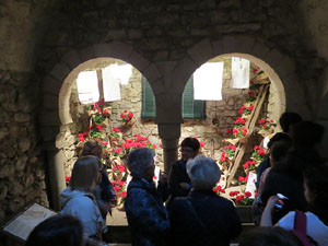 Temps de Flors 2016. Decoraci&oacute; floral als Banys &Agrave;rabs