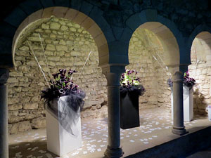 Temps de Flors 2016. Decoraci&oacute; floral als Banys &Agrave;rabs