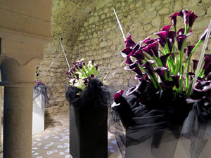 Temps de Flors 2016. Decoraci&oacute; floral als Banys &Agrave;rabs