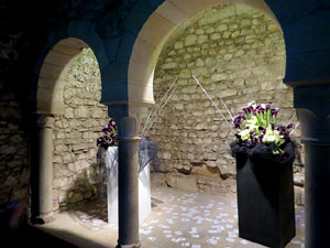 Temps de Flors 2016. Decoraci&oacute; floral als Banys &Agrave;rabs
