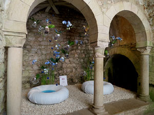 Temps de Flors 2016. Decoraci&oacute; floral als Banys &Agrave;rabs