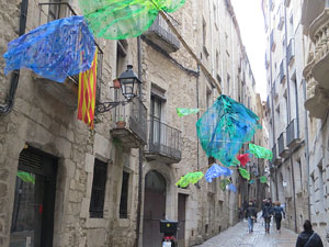 Temps de Flors 2016. El carrer de la For&ccedil;a: patis i carrers