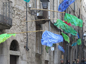Temps de Flors 2016. El carrer de la For&ccedil;a: patis i carrers