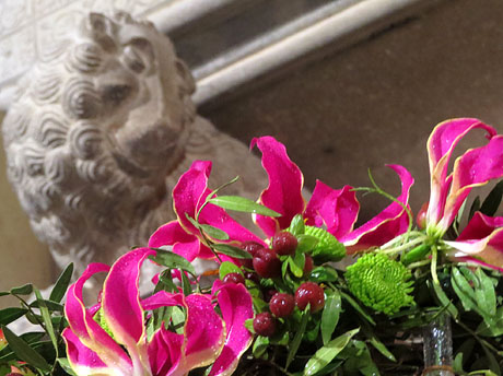 Temps de Flors 2016. Decoraci&oacute; floral del claustre de la Catedral