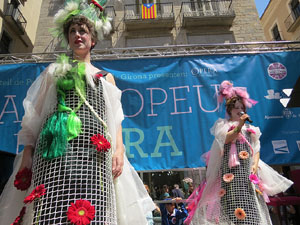 Temps de Flors 2016. Dia Europeu de l'&Ograve;pera 2016 a la pla&ccedil;a del Vi de Girona