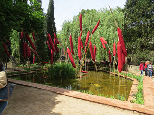 Temps de Flors 2016. Muntatges i instal&middot;lacions als Jardins del doctor Figueras
