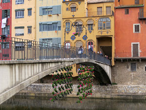 Temps de Flors 2016. Els ponts de l'Onyar