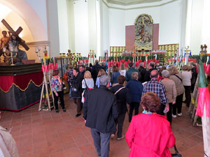 Temps de Flors 2016. Esgl&eacute;sia de Sant Lluc - Castrum dels manaies de Girona