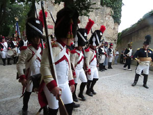 VIII Festa Reviu els Setges Napole&ograve;nics de Girona. Escena 4. Carrer de Pere de Rocabert&iacute;