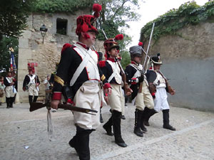 VIII Festa Reviu els Setges Napole&ograve;nics de Girona. Escena 4. Carrer de Pere de Rocabert&iacute;