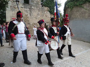 VIII Festa Reviu els Setges Napole&ograve;nics de Girona. Escena 4. Carrer de Pere de Rocabert&iacute;