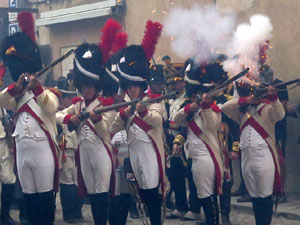 VIII Festa Reviu els Setges Napole&ograve;nics de Girona. Escena 5. La Pla&ccedil;a dels Ap&ograve;stols