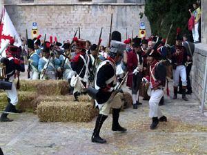 VIII Festa Reviu els Setges Napole&ograve;nics de Girona. Escena 5. La Pla&ccedil;a dels Ap&ograve;stols