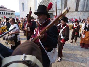 VIII Festa Reviu els Setges Napole&ograve;nics de Girona. Escena 5. La Pla&ccedil;a dels Ap&ograve;stols