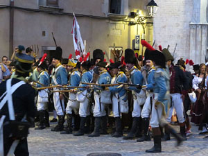 VIII Festa Reviu els Setges Napole&ograve;nics de Girona. Escena 5. La Pla&ccedil;a dels Ap&ograve;stols