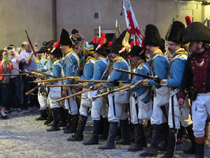 VIII Festa Reviu els Setges Napole&ograve;nics de Girona. Escena 5. La Pla&ccedil;a dels Ap&ograve;stols