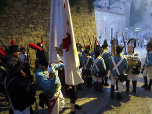 VIII Festa Reviu els Setges Napole&ograve;nics de Girona. Escena 6. La Pla&ccedil;a de Sant Dom&egrave;nec