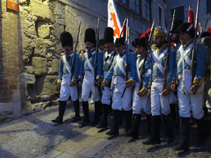 VIII Festa Reviu els Setges Napole&ograve;nics de Girona. Escena 6. La Pla&ccedil;a de Sant Dom&egrave;nec