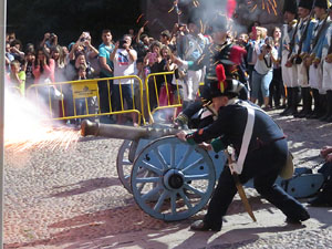 VIII Festa Reviu els Setges Napole&ograve;nics de Girona. Escena 6. La Pla&ccedil;a de Sant Dom&egrave;nec