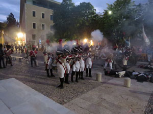 VIII Festa Reviu els Setges Napole&ograve;nics de Girona. Escena 6. La Pla&ccedil;a de Sant Dom&egrave;nec