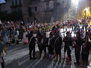 VIII Festa Reviu els Setges Napole&ograve;nics de Girona. Escena 6. La Pla&ccedil;a de Sant Dom&egrave;nec