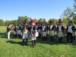 VIII Festa Reviu els Setges Napole&ograve;nics de Girona. Campament al Parc de les Ribes del Ter