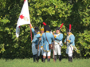 VIII Festa Reviu els Setges Napole&ograve;nics de Girona. Campament al Parc de les Ribes del Ter
