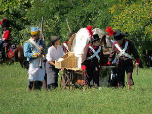 VIII Festa Reviu els Setges Napole&ograve;nics de Girona. Recreaci&oacute; d'una batalla al Parc de les Ribes del Ter