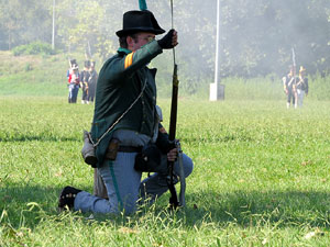 VIII Festa Reviu els Setges Napole&ograve;nics de Girona. Recreaci&oacute; d'una batalla al Parc de les Ribes del Ter