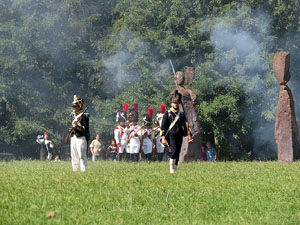 VIII Festa Reviu els Setges Napole&ograve;nics de Girona. Recreaci&oacute; d'una batalla al Parc de les Ribes del Ter